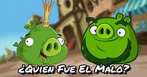 ¿Porque hay😱😱 2 REY CERDOS en Angry Birds? | Caos Entre Los Cerdos (Con Cristián Lopez)