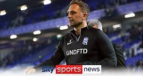 John Eustace thanks Birmingham's players and supporters but says he leaves club with 'a heavy heart'