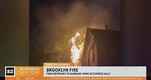 FDNY battles overnight fire in Brooklyn