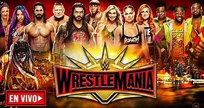 WrestleMania 35 Narración En Vivo
