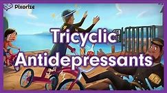 Tricyclic Antidepressants (TCAs) Mnemonic for Nursing Pharmacology (NCLEX)