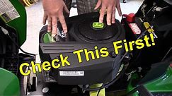 Riding Mower Engine Surging - Easy & Inexpensive Fix!