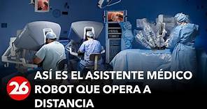 Revolucionario avance en la medicina: así es el asistente médico robot que opera a distancia