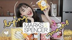 trying Marks & Spencer food & snacks!!! 😛🤨 | SPEISHI
