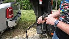 Making a trailer jack drill adapter