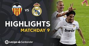 Highlights Valencia CF vs Real Madrid (4-1)