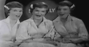 The McGuire Sisters - "Sincerely" (1959)