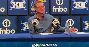 Bill Self says Kansas got a tough draw in the NCAA Tournament