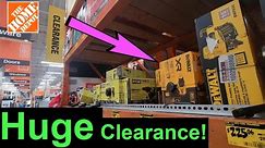 Huge Clearance @ Home Depot