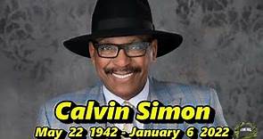 Calvin Simon In Loving Memory