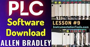 PLC Training 9 - Download Allen Bradley PLC Software