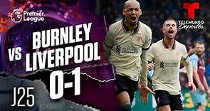Highlights & Goals | Burnley vs. Liverpool 0-1 | Premier League | Telemundo Deportes