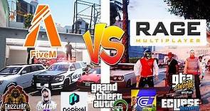 RAGEMP VS FIVEM WHICH IS THE BEST ROLEPLAY SERVER BEST RP SERVERS FOR BEGINNERS EASY GTA RP TUTORIAL
