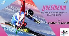 LIVE: FIS Alpine Junior World Ski Championships 2023 St. Anton - Men's Giant Slalom
