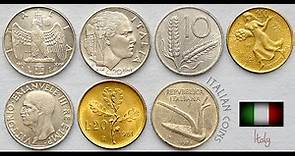 Old & Rare Italian Lire coins from 1940 | ITALY - EUROPE
