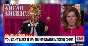 Origin of golden Trump statue revealed