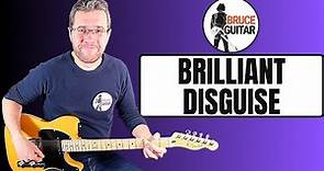 Bruce Springsteen - Brilliant Disguise guitar lesson