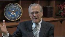 Donald Rumsfeld talks about "Known and Unknown: A Memoir"