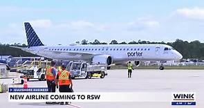Porter Airlines Toronto flights from RSW