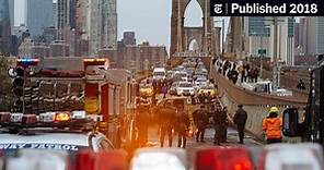 One Killed, 6 Injured in Fiery Crash on Brooklyn Bridge