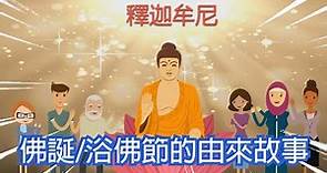 【關於佛誕/浴佛節的故事】释迦牟尼佛原來是個王子？如何成爲了佛陀？浴佛又是什麽？#兒童故事 #佛教故事 #小知識大智慧