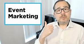 What is event marketing? 📣 🌎 🧔🏽👩🏼🧒🏿👨🏼‍🦰 #EventMarketing #MarketingStrategy
