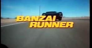 BANZAI RUNNER - Trailer (1987, German) mit Dean Stockwell