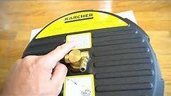 Karcher Universal 15" Pressure Washer Surface Cleaner Attachment, Power Washer Accessory