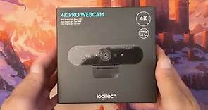 Logitech 4k Pro Webcam Unboxing