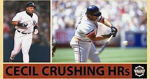 Cecil Fielder hitting ABSOLUTE TANK SHOTS! (One of the most powerful hitters in MLB HISTORY!)