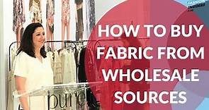 How To Buy Fabric from Wholesale Fabric Trade Shows, Stores and Online