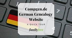 Compgen.de German Genealogy Website: A Quick Tour