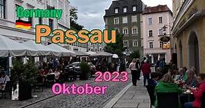 Passau 2023, Walking in Passau Altstadt- Oktober 2023 - 4K- Walking Tour (▶19 min) #travel #Germany