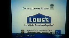 Lowe's TV Commercial (Feb 2009)