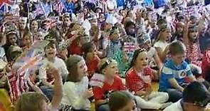 St. Mary's RC Primary School, Sunderland singing 'Sing'