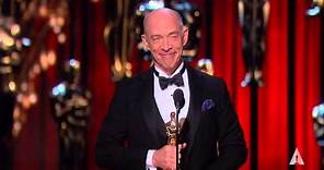 J.K. Simmons wins Best Supporting Actor | 87th Oscars (2015)