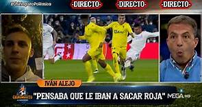 Iván Alejo, sobre la entrada que sufrió: "Entiendo que es el Bernabéu, que es Casemiro..."