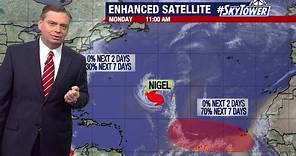 Hurricane Nigel forms in Atlantic