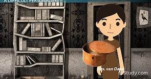 Mrs. Van Daan in Diary of a Young Girl | Analysis & Traits