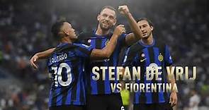 Stefan De Vrij vs Fiorentina | Dutch Wall🔥🧱 | Inter