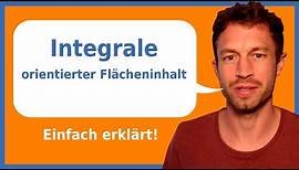 Das Integral als orientierter Flächeninhalt | Integralschreibweise von Leibniz (einfach erklärt)