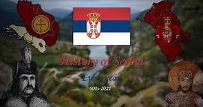 History of Serbia Every Year