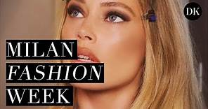 BACKSTAGE AT MILAN FASHION WEEK & THE VERSACE AFTER PARTY • DOUTZEN DIARIES