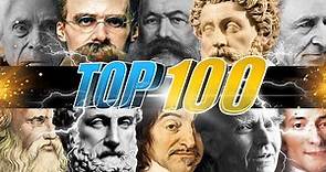 TOP 100 PHILOSOPHERS | Famous Philosophers Of The World