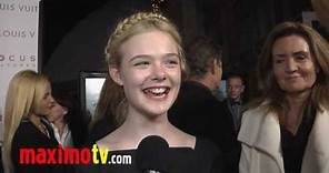 Elle Fanning Interview at "Somewhere" Premiere in Hollywood