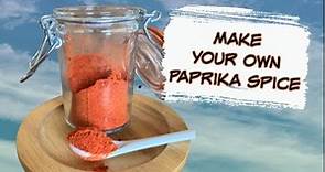 How to Make Paprika Pepper Spice