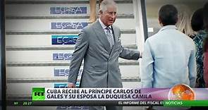 Cuba recibe al príncipe Carlos de Gales y a su esposa
