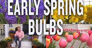 March Garden Design Tips 2019: Early Spring Bulbs (P. Allen Smith)