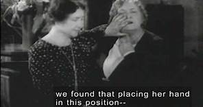 Helen Keller & Anne Sullivan (1928 Newsreel Footage with Open Captions and Audio Description)