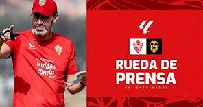 🎥 Rueda de prensa de Vicente Moreno previa al partido contra el Valencia CF 22/09/23